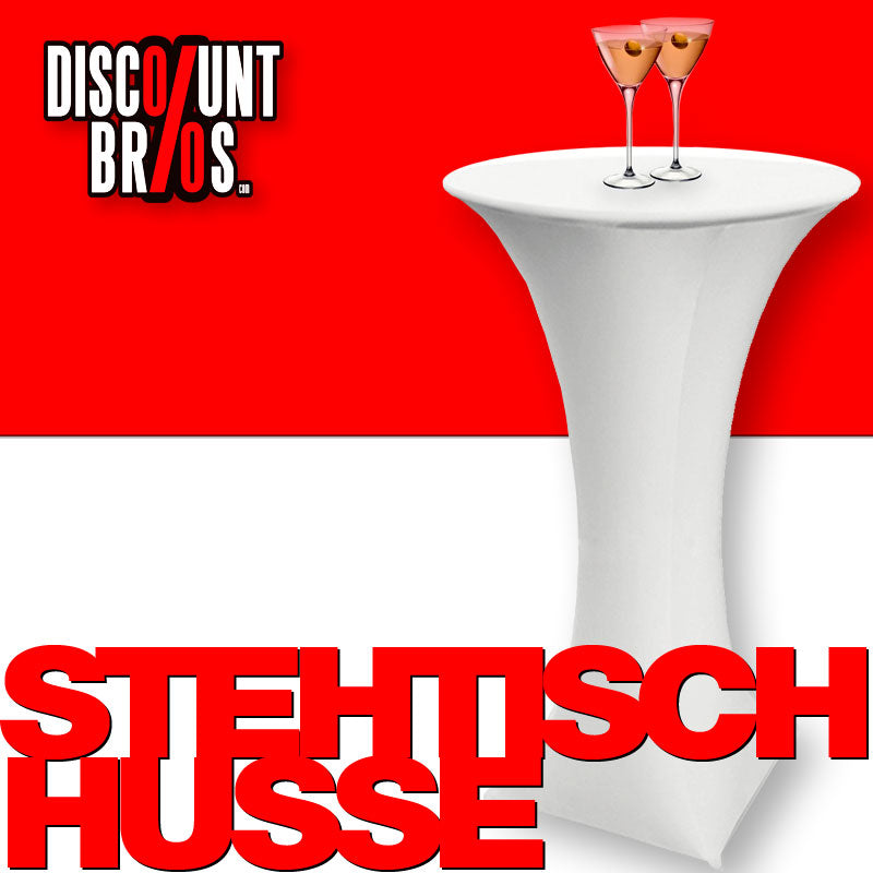 Stehtisch HUSSE Stretch Weiss Ø60-65cm