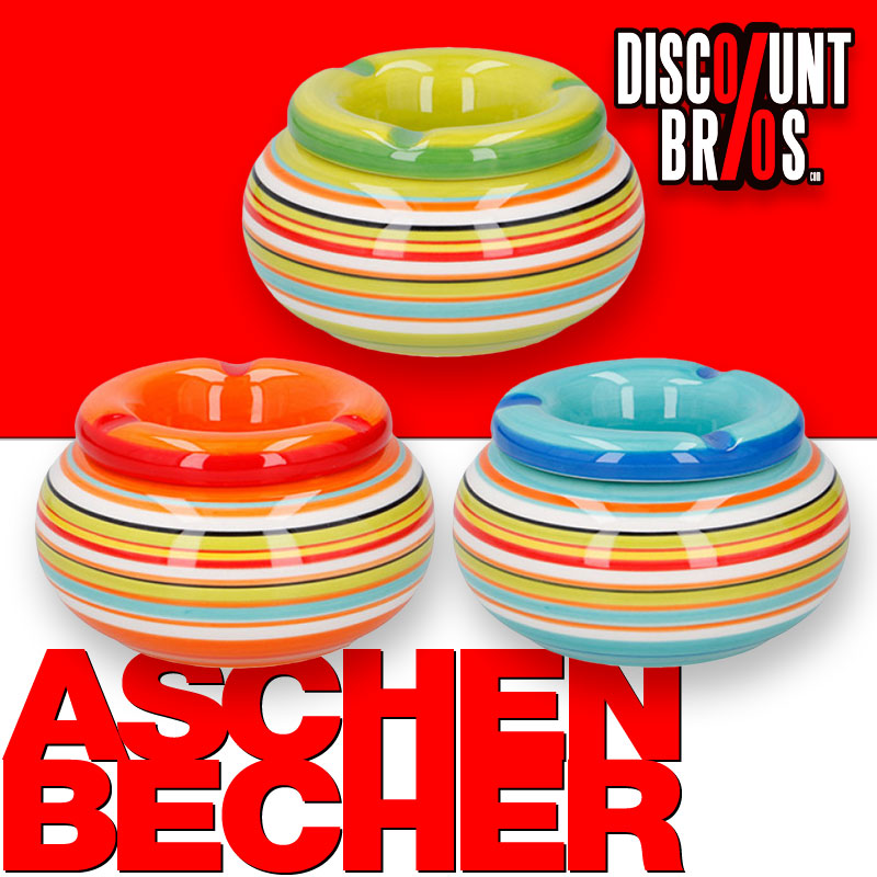 Aschenbecher STURM-ASCHENBECHER aus Keramik Ø11cm