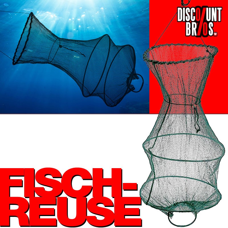 Fischreuse SETZKESCHER Reuse Kescher Angelkescher