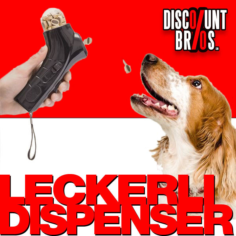 Click & Treat HUNDE LECKERLI DISPENSER Launcher