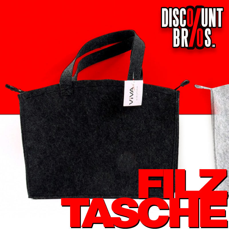 Tragetasche FILZTASCHE Einkaufstasche Tasche 36×27×6cm