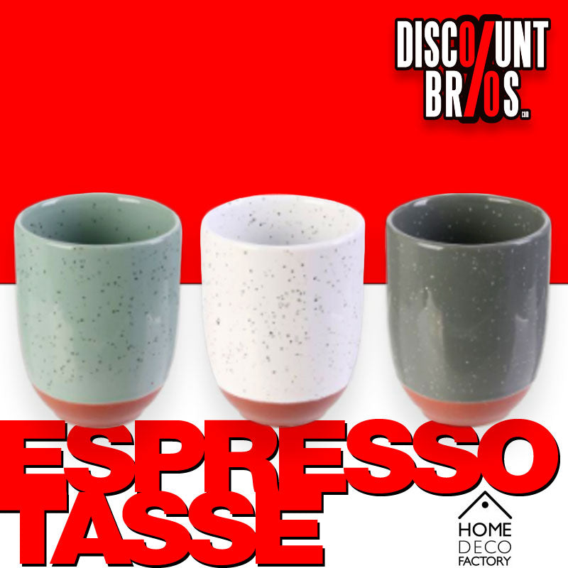 Kleine Steingut TASSE Espressotasse Tee-Becher 15cl
