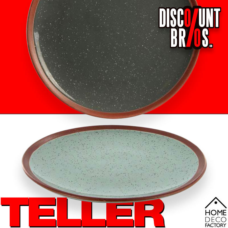Kleiner Steingut TELLER Frühstücks- Dessertteller Ø20cm